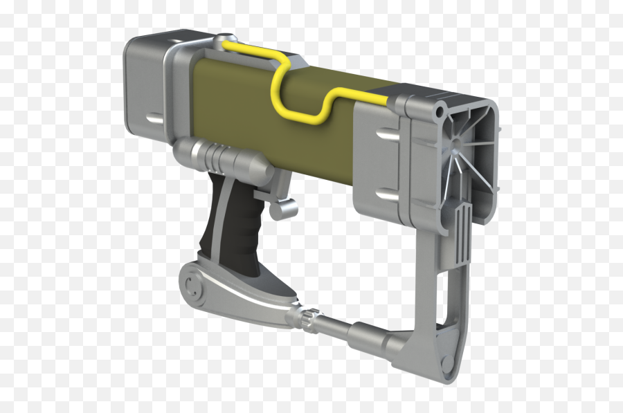 Aep7 Laser Pistol U2013 Ytec 3d - Fallout Aep7 Laser Pistol Png,Fallout 3 Png