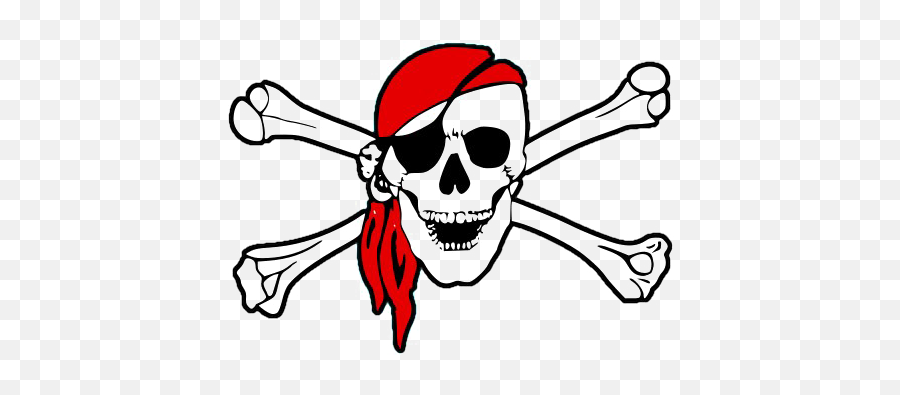 Pirate Logo Transparent Background Png - Skull And Crossbones Pirate,Skull And Bones Png