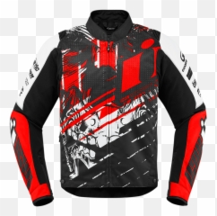 Apparel U0026 Merchandise Icon Sb2 Overlord Stim Textile Jacket - Icon Red png