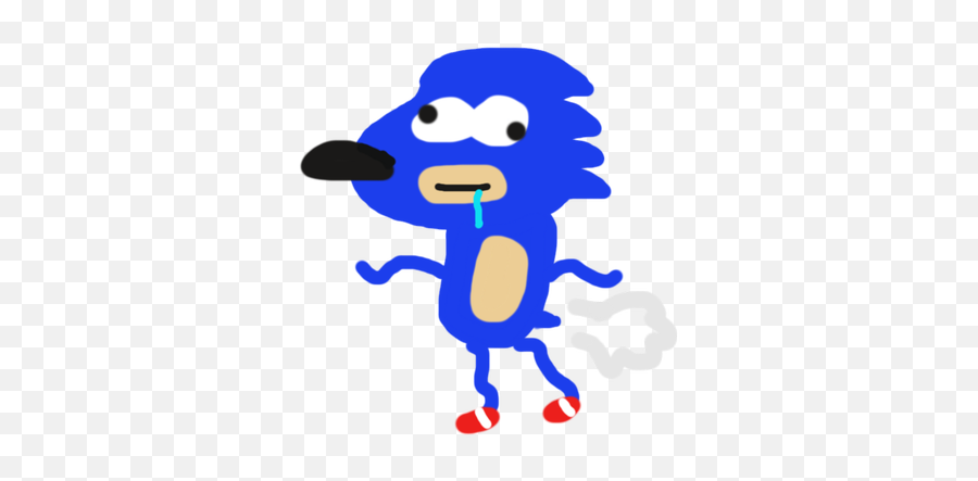Hyuck Hyuckles Dont Wanna See - Poorly Drawn Cartoon Characters Png,Sanic Png