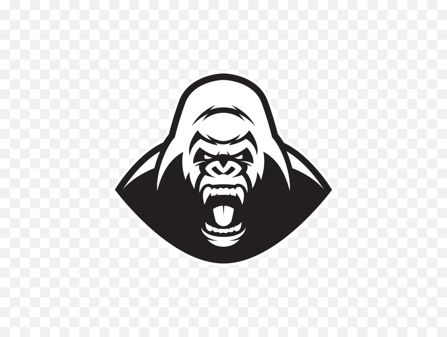 Angry Gorilla Png U0026 Free Gorillapng Transparent - Gorilla Decals,Gorilla Transparent