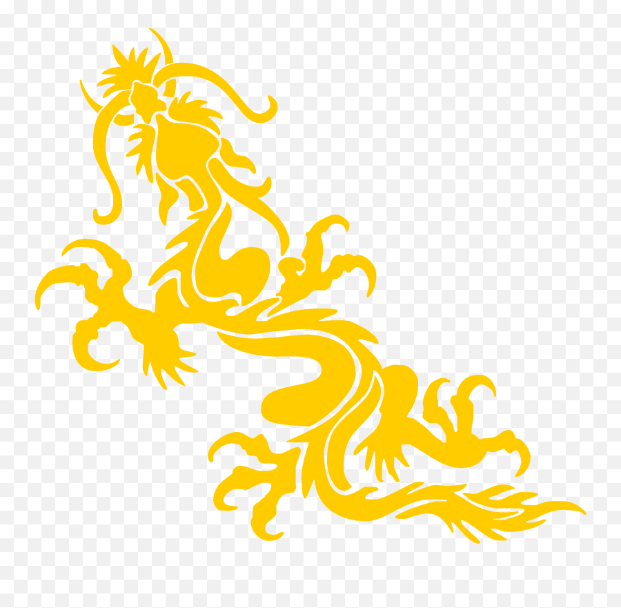 Chinese Dragon Graphic - Clipart Best Clipartsco Yellow Chinese Dragon Clipart Png,Chinese Dragon Transparent
