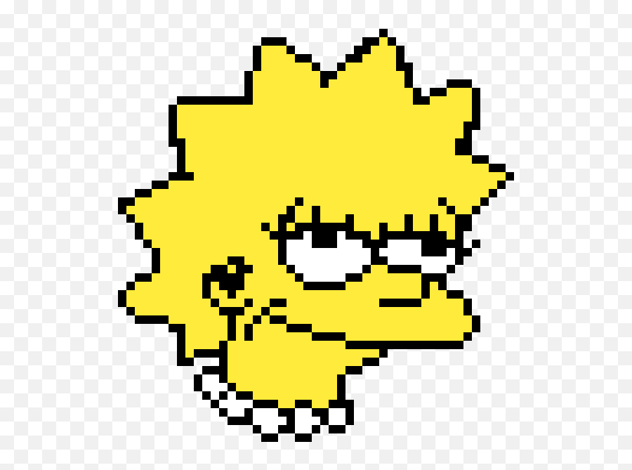 Pixilart - Pixel Art Simpson Lisa Png,Lisa Simpson Png