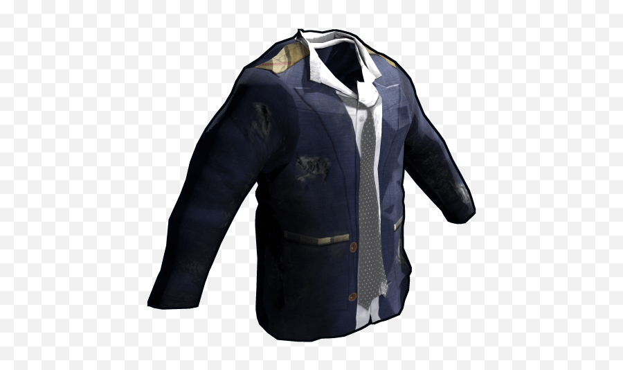 Salvaged Shirt Coat And Tie Rust Wiki Fandom - Long Sleeve Png,Tie Icon Png