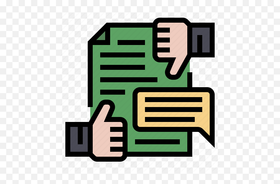 Opinion Review Icon - Reporte Feedback Icono Png,Like And Dislike Icon