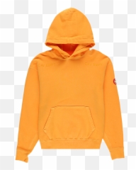 Cav Empt Overdye Wire Mesh Heavy Hoodie - Orange png