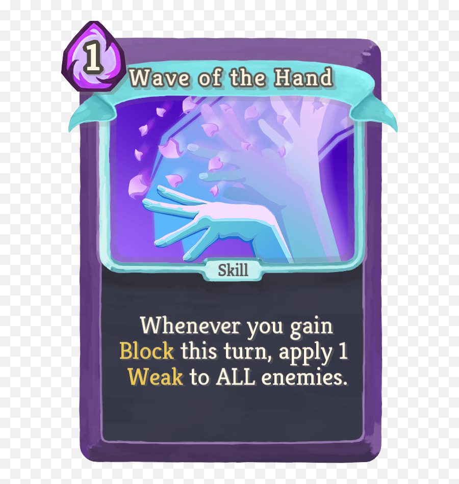 Wave Of The Hand - Crescendo Slay The Spire Png,Hand Waving Icon