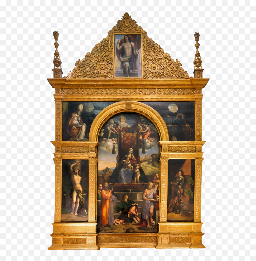 The Churches Of Venice Ferrara - Pinacoteca Nacional Png,Archangel Michael Icon Guild