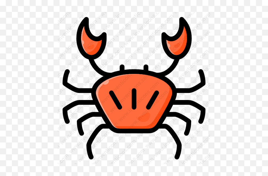 Download Crab Vector Icon Inventicons - Cancer Png,Red Lobster Icon