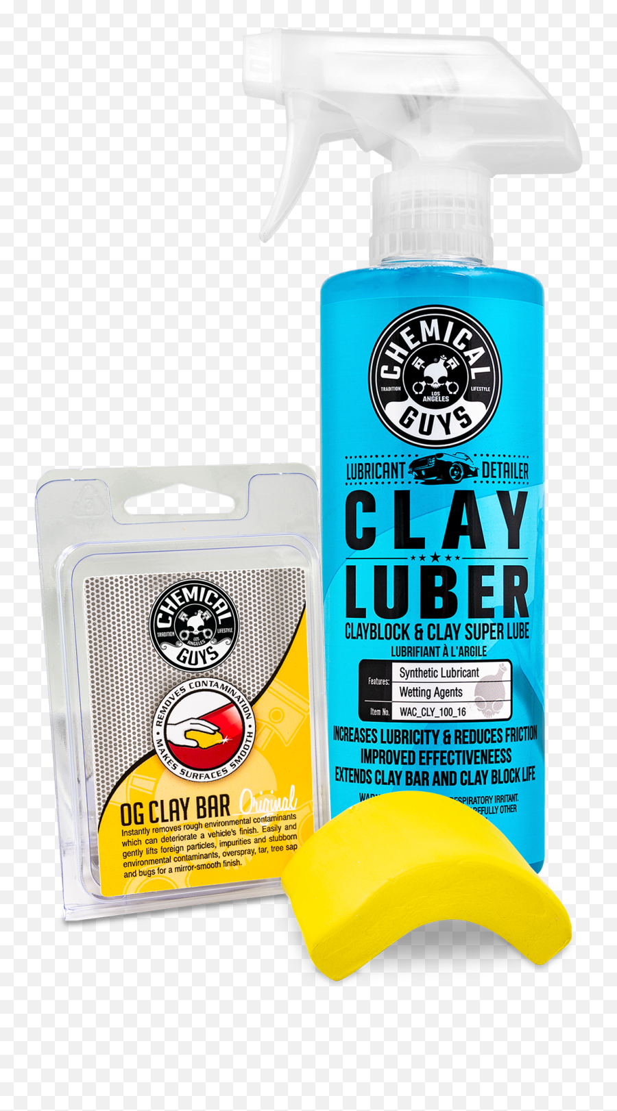 Og Clay Bar U0026 Luber Synthetic Lubricant Kit Lightmedium Duty - Clay Bar Kit Png,How To Remove Blue And Yellow Shield From Icon Windows 10