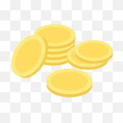 Stacked Gold Coins Cut File Scrapbook Cute Clipart - Dot png
