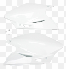 Acerbis Rear Side Panel Number Plate 06 - 08 For Kawasaki Kx Solid Png,Tc Icon Replacement Stock