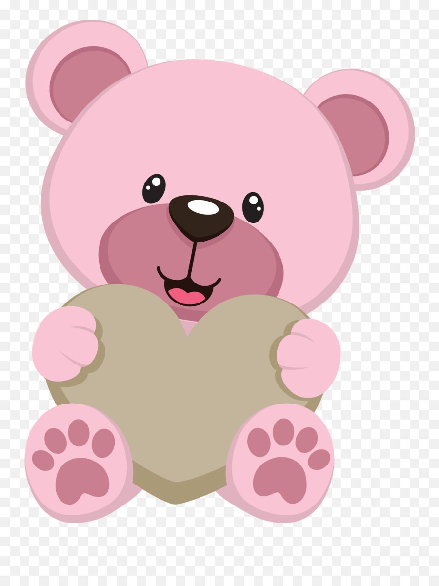 Download Bear Clipart Teddy Party Cute Bears - Pink Teddy Bear Clipart Png,Teddy Bear Clipart Png