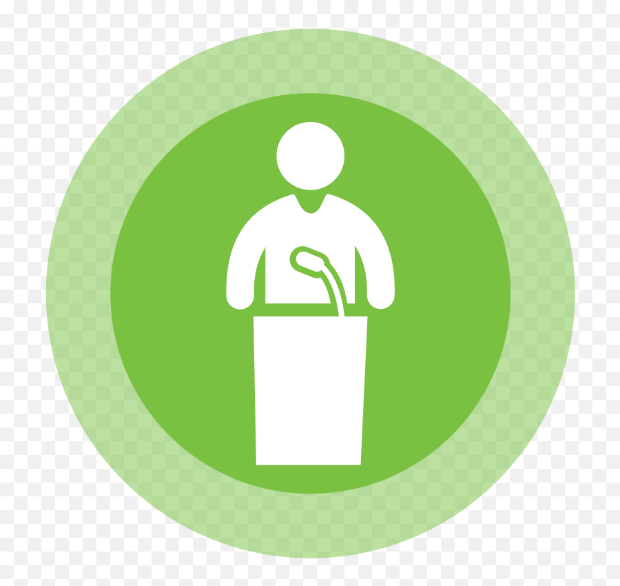 Podium Talk Icon - Icon Full Size Png Download Seekpng Awareness Session Icon,Talking Icon