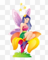 Fairies And Elves Wall Decors For Kids Rooms Green Fairy - For png