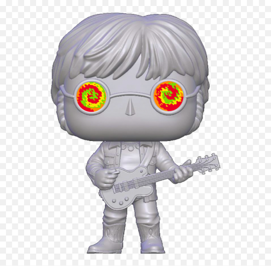 John Lennon - John Lennon With Psychedelic Glasses Pop John Lennon Funko Pop Png,John Lennon Icon 2015