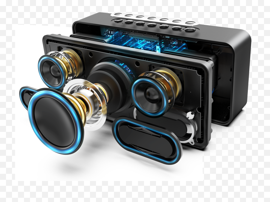 Doss Soundbox Xl - Bluetooth Speaker Doss Official Store Doss Soundbox Xl Png,Boom Sound Icon