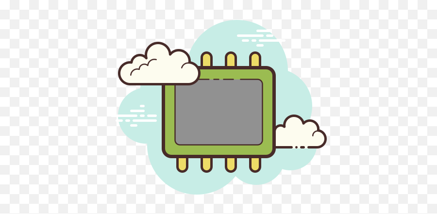 Smartphone Ram Icon In Cloud Style - Aesthetic Notes Icon Cloud Png,Hulu Icon For Desktop