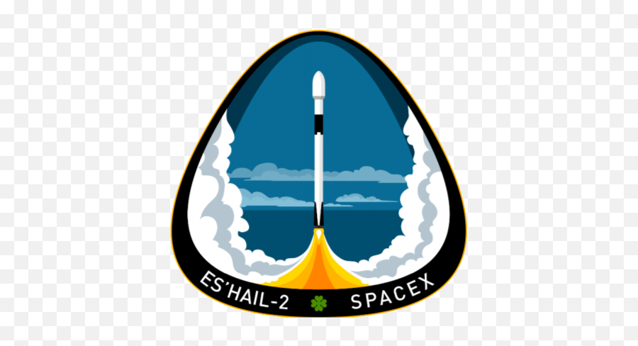 Spacex Eshail - Falcon 9 Rocket Cartoon Png,Spacex Png