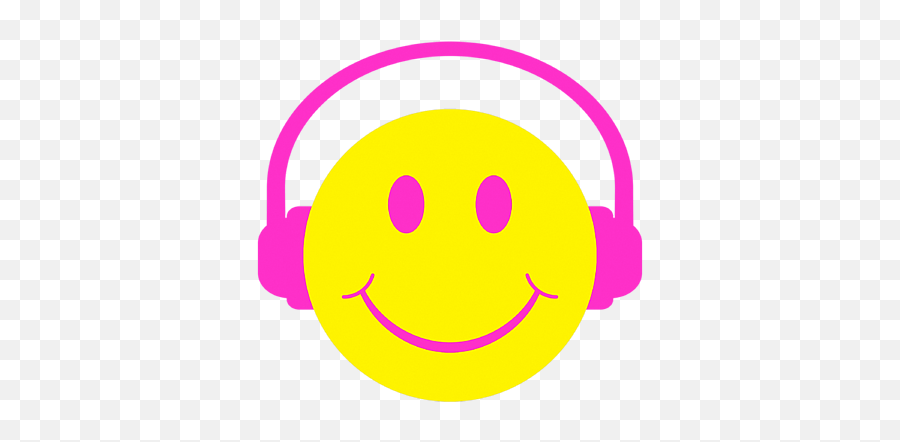Smileyface With Headphones Emoji For Music Lovers Puzzle Png Icon