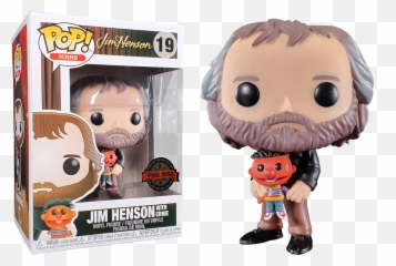 Sesame Street - Jim Henson With Ernie Pop Vinyl Figure Sesame Street Funko Pop Png,Sesame Street Characters Png