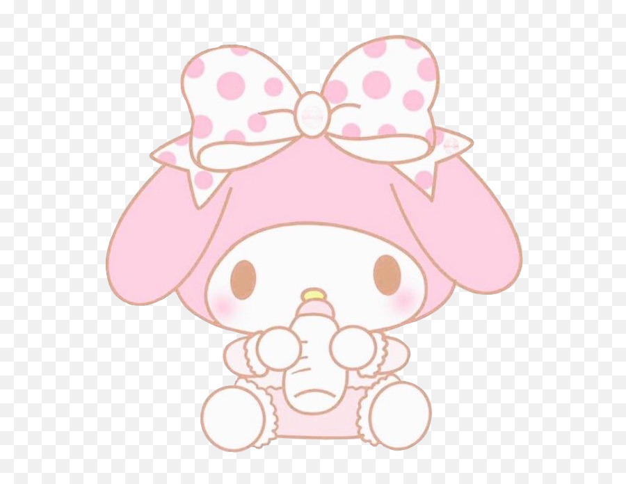 Mymelody Melody Sanrio Sanriosticker Sanriocharacter - My Melody Aesthetic Png,My Melody Transparent