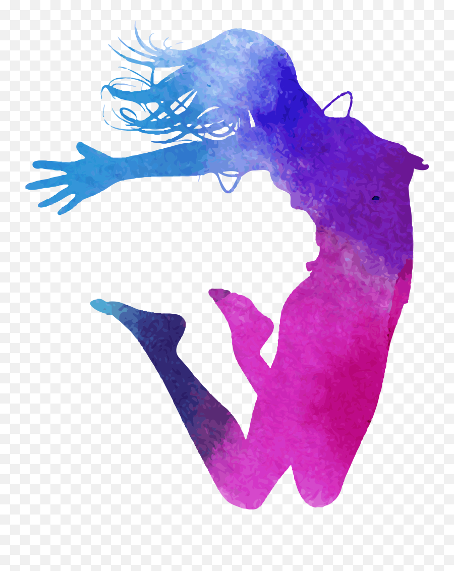 Dancer Watercolor Graphic Library Stock - High Resolution Zumba Logo Png,Transparent Dancer