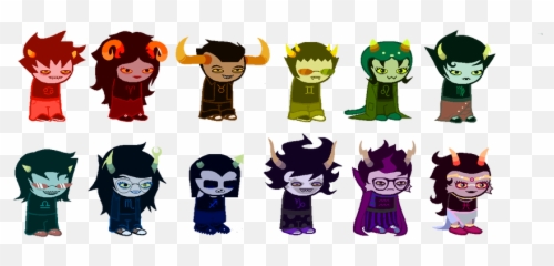 All Trolls Homestuck Png Image With No - Zodiac Homestuck Trolls,Homestuck Png