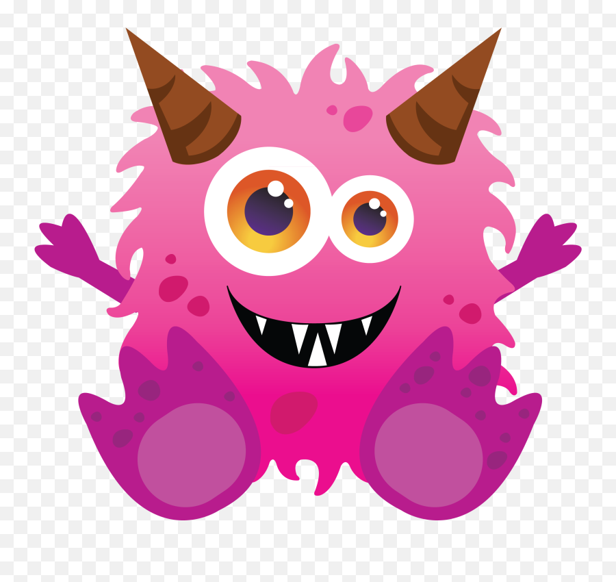 Monster Clipart Pink - Monster Clipart Png,Monster Transparent
