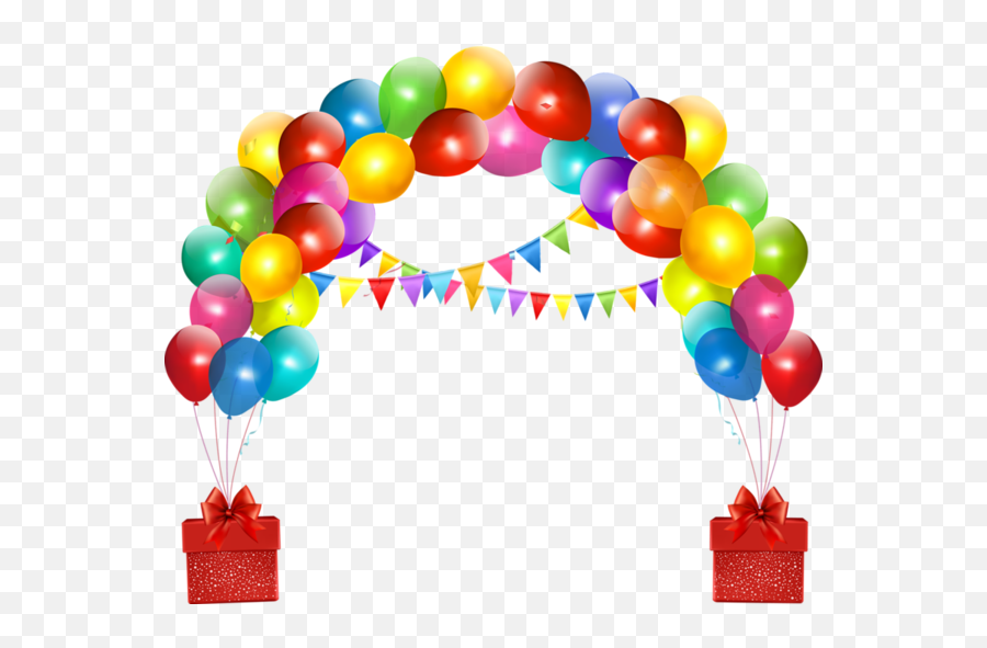 Balloons Clipart Transparent Png - Birthday Balloons Background Transparent,Ballons Png