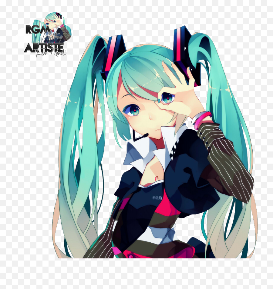 Vocaloid Render - Renders Artiste Fen Renlei Cartoon Png,Hatsune Miku Png