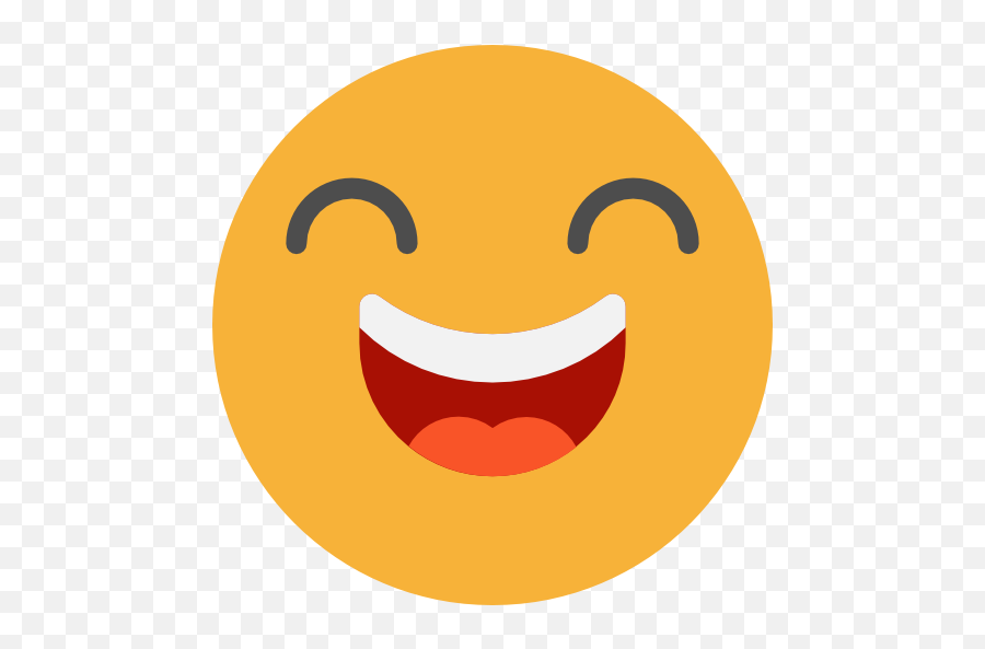 Laughing Icon - Laughing Face Image Transparent Background Png,Laugh Emoji Png