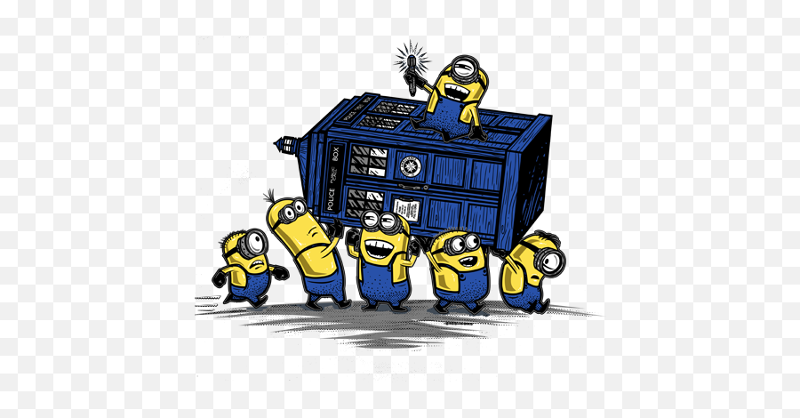 Minions Steal Doctor Whou0027s Tardis U2014 Geektyrant - Doctor Who Minions Png,Tardis Png