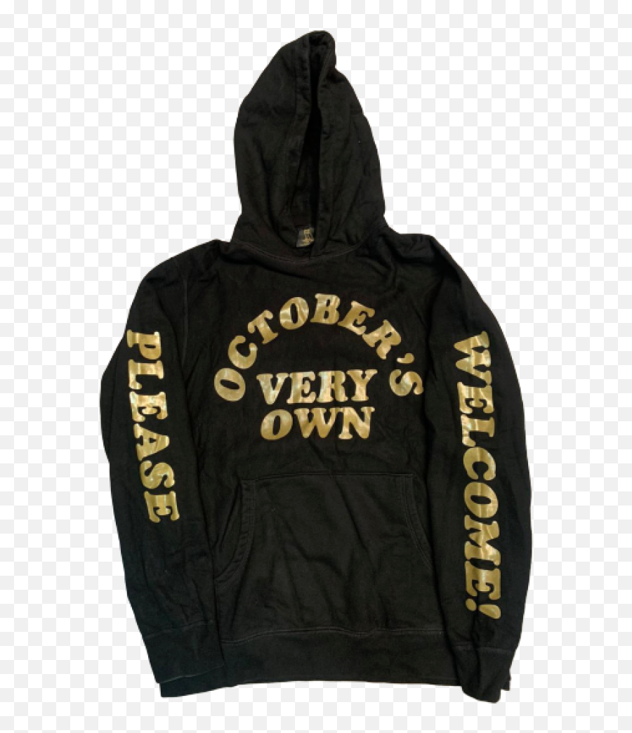 Ovo Octobers Very Own Black Hoodie By Youbetterfly - Hoodie Png,Ovo Png