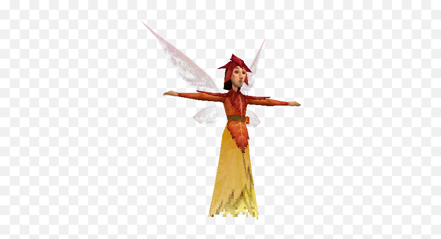 Ds Dsi - Tinker Bell Minister Of Autumn Low Poly The Tinkerbell Minister Of Autumn Png,Tinkerbell Png
