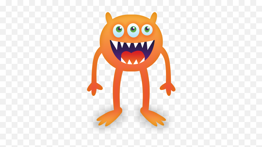 Download Hd Matheus Simon - Orange Monster Png Transparent Orange Monster Png,Monster Png