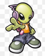 Alien Sticker - Cool Alien Clipart Full Size Clipart Alien Dj Png,Alien Clipart Transparent