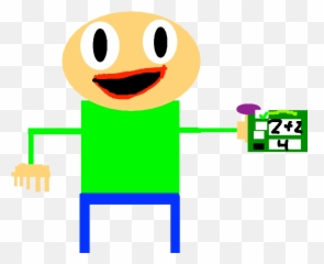Have A Talk With Baldi In Rell Life - Smiley Png,Baldi Png