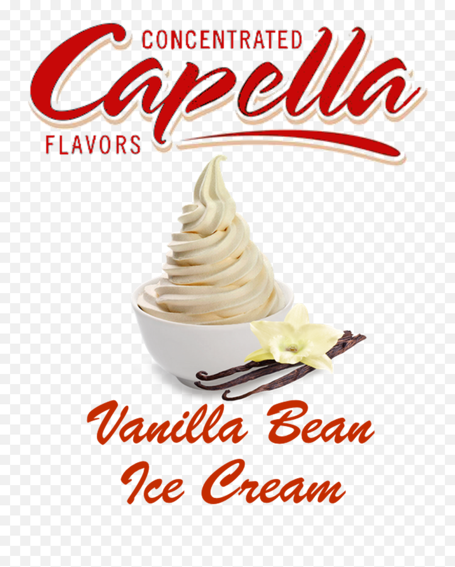 Capella Vanilla Bean Ice Cream - Capella Flavors Png,Vanilla Bean Png