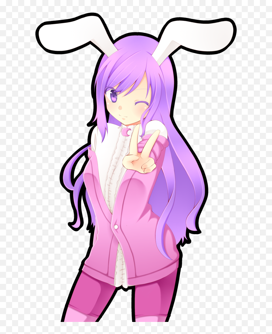 Bildergebnis Anime Girl Bunny Transparent Jana Cool Clipart - Anime Bunny Girl Transparent Background Png,Transparent Anime Girl