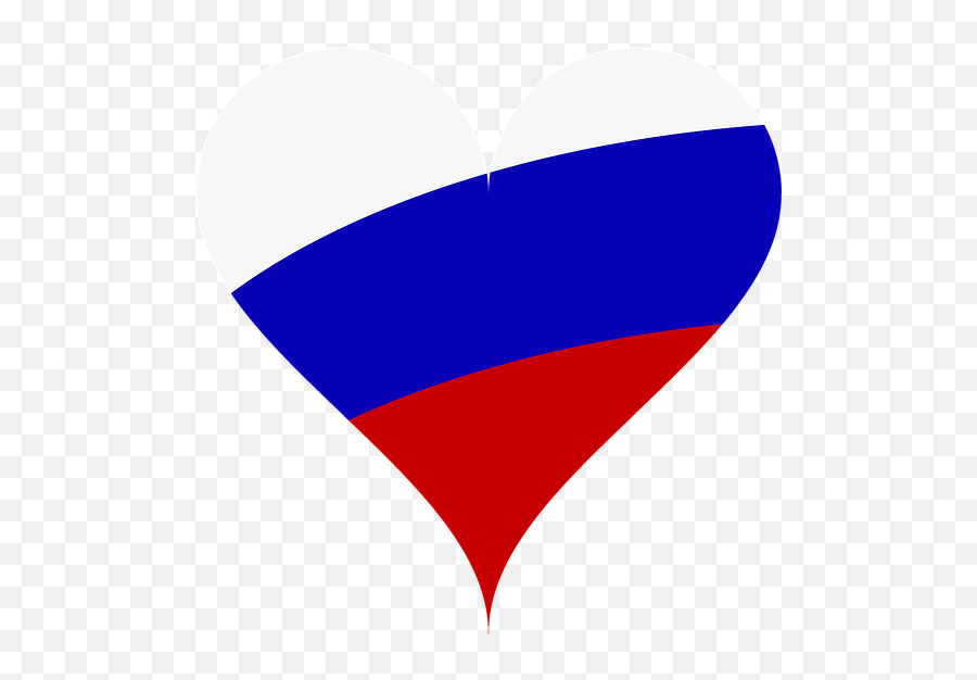 Heart Love Flag - Free Image On Pixabay Love Russia Png,Russia Flag Png
