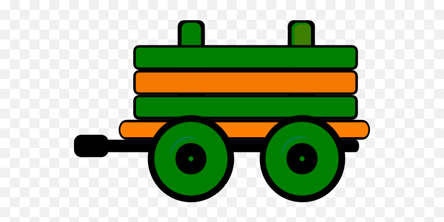 Toot Train Carriage Clip Art - Vector Clip Train Carriages Clipart Png,Train Clipart Png