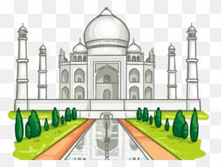 Download Taj Mahal Clipart Clip Art - Taj Mahal Png,Taj Mahal Png