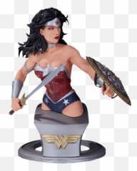 Dc Super Heroes - Buste Dc Comics Png,Wonder Woman Transparent