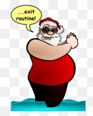 Human Behavior Art Joint Png Clipart Santa Clause