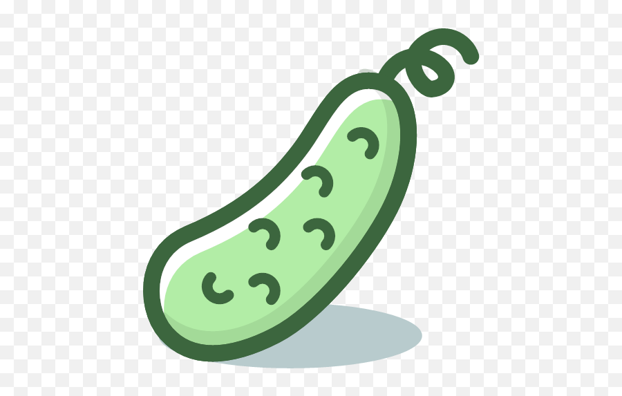Cucumber Icon - Capitalist Food U0026 Drinks Icon Set Flat Icon Of Loofah Png,Cucumber Png