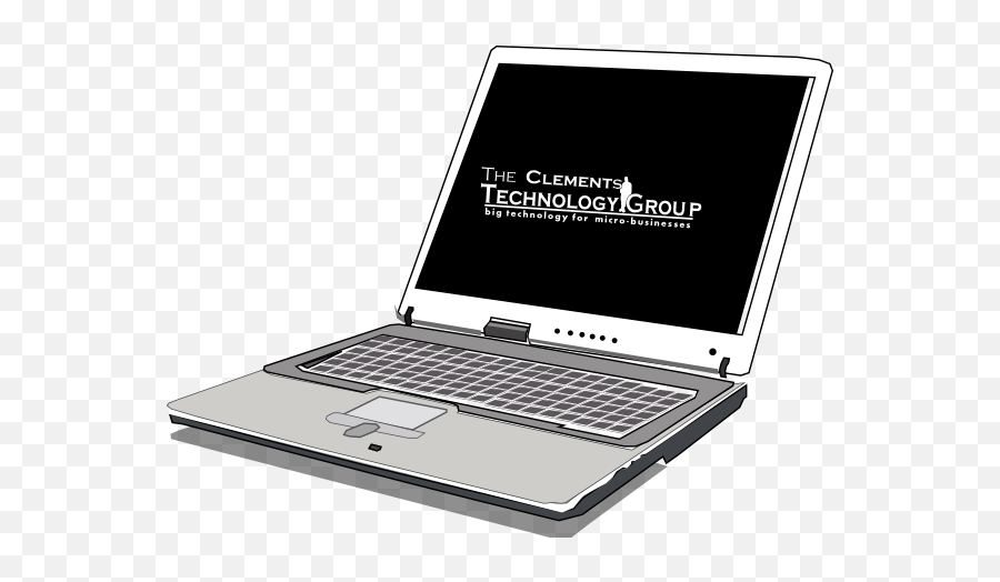 Clements Technology Laptop Clip Art - Vector Clip Art Laptop Computer Png,Technology Clipart Png