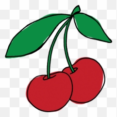 Cherry Clipart - Transparent Cartoon Cherries png