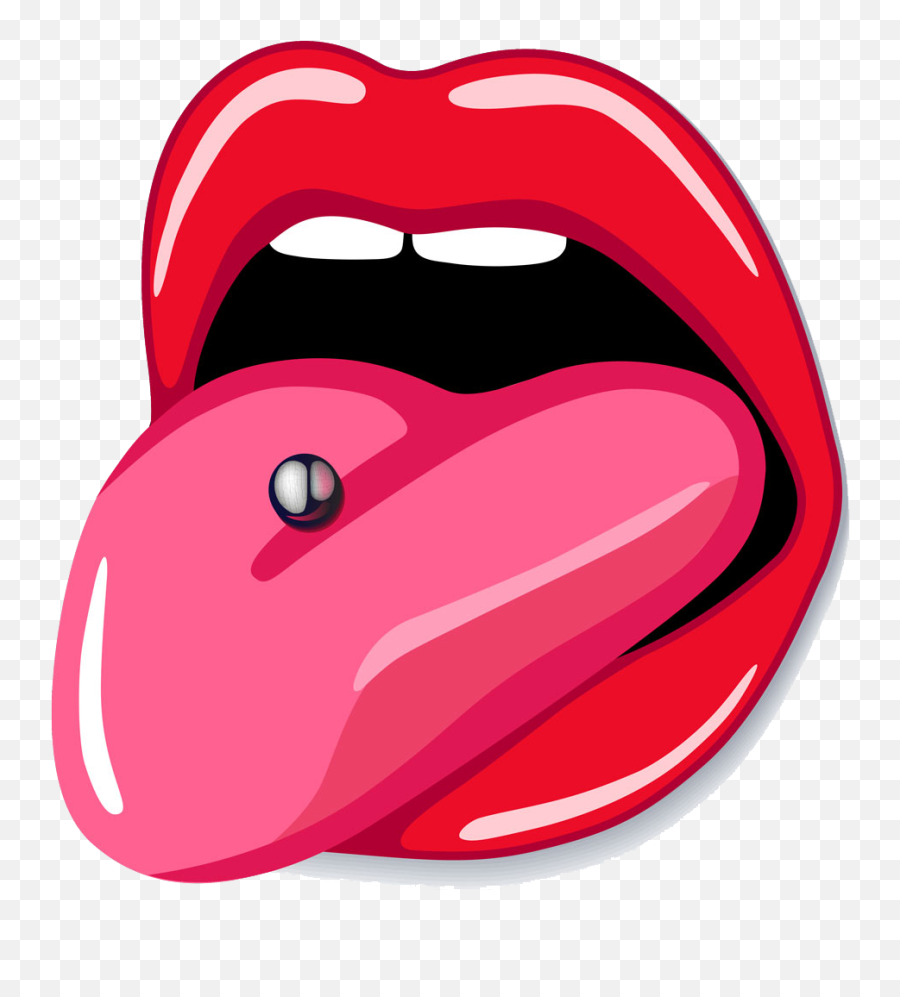 Tongue Transparent Hq Png Image - Body Piercing Png,Tongue Transparent