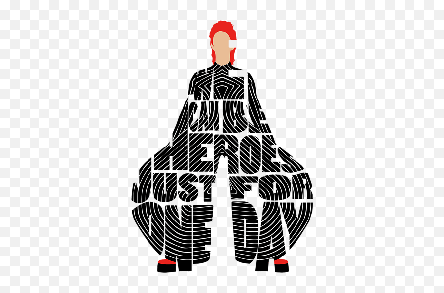 David Bowie Typography Art Hand Towel - Sketch Png,David Bowie Logo